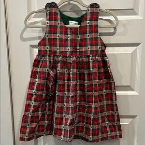 Luz of Cape Cod Children’s Plaid Sleeveless Dress Sz 6x